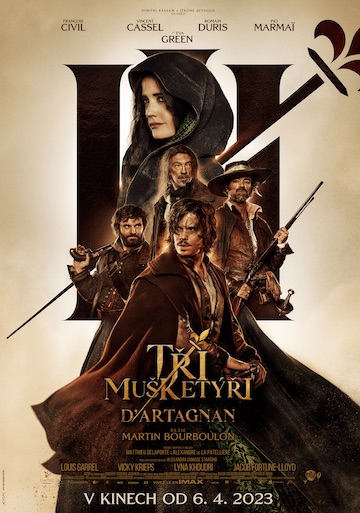 film Traja mušketieri: D’Artagnan (2023)