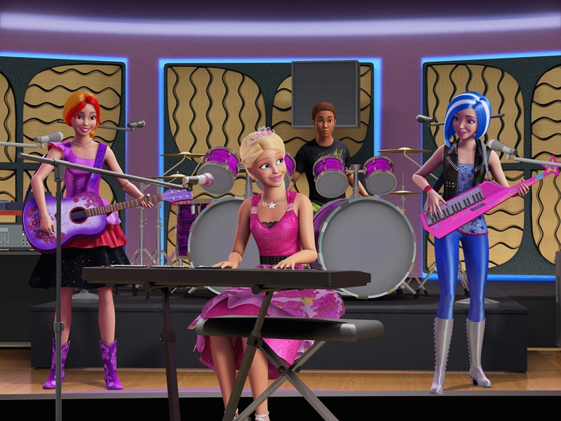 Film Barbie in Rock 'n Royals (2015)