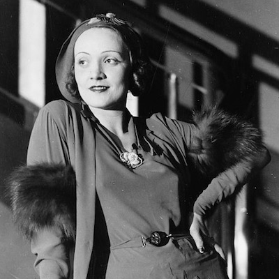 Plavovlasá Venuša Marlene Dietrichová